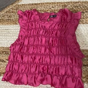 Zara Pink Top